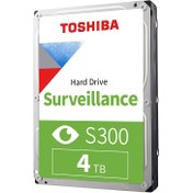 تصویر حافظه اچ دی دی اینترنال توشیبا مدل Surveillance S300 ظرفیت 4 ترابایت Toshiba Surveillance S300 4TB Internal HDD