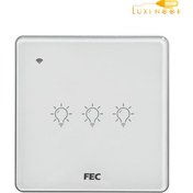 تصویر کلید WIFI سه پل FEC کد SW03 