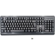 تصویر کیبورد بی سیم P-NET پی نت مدل KB.3000 