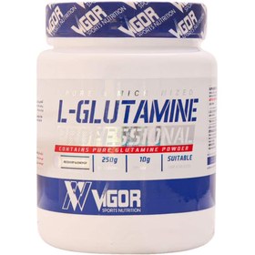 تصویر پودر ال گلوتامین ویگور 250 گرم 