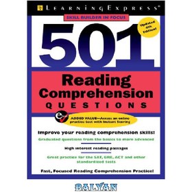 تصویر دانلود کتاب 501 Reading Comprehension Questions 501 سوال درک مطلب