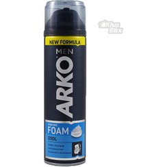 تصویر فوم اصلاح آرکو مدل Cool Arko Men Shaving Foam Cool 200ml