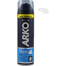 تصویر فوم اصلاح آرکو مدل Cool Arko Men Shaving Foam Cool 200ml