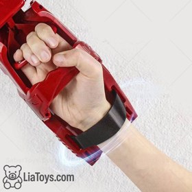 تصویر تفنگ ایرونمن تیر ژله‌ای شارژی 