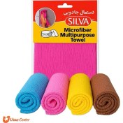 تصویر دستمال جادویی میکروفایبر چندکاره سیلوا Silva Multi Purpose Magic Microfiber Cloth