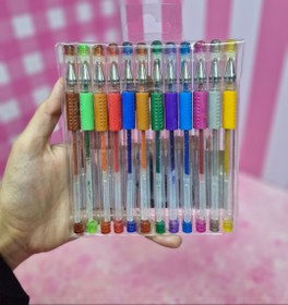 تصویر خودکار رنگی شاین دار ۱۲ رنگ 