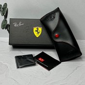 تصویر پک اورجینال عینک برند ریبن فراری آلند کد 157 