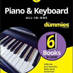 تصویر کتاب آموزش پیانو Piano & Keyboard All in One For Dummies 