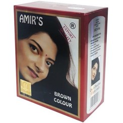 تصویر حنا هندی امیر (اصل هند) 6 بسته 15 گرمی رنگ قهوه ای 