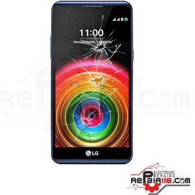 تصویر تعویض گلس ال سی دی گوشی ال جی LG X Power 