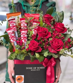 تصویر باکس گل ولنتاین 