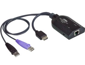 تصویر KA7168 USB HDMI Virtual Media KVM Adapter with Smart Card Support