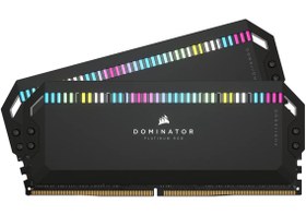 تصویر رم کورسیر DOMINATOR PLATINUM RGB 32GB 16GBx2 5200Mhz CL40 DDR5 