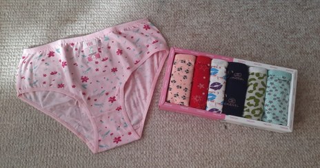 تصویر شورت زنانه نخ پنبه 