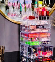 تصویر استند لوازم آرایشی بیگ باکس ۱۲ کشویی 