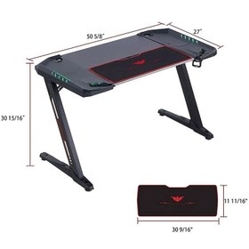 تصویر میز گیمینگ Eureka Ergonomic Z2 