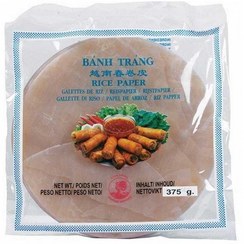 تصویر رایس پیپر یا ورق برنج 370 گرم Rice Paper برنج متفرقه