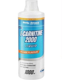 تصویر ال کارنتین 2000 یک لیتری بادی اتک BODY ATTACK L-CARNITINE LIQUID 2000 1000ml