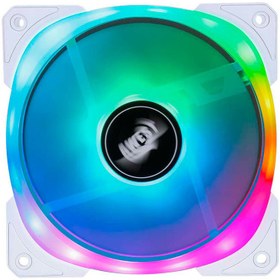 تصویر فن کیس اوست GT-AVS120W ARGB سفید 