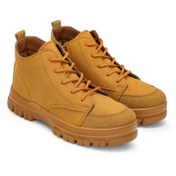 تصویر نیم بوت زنانه شیما مدل آرارات شتری 