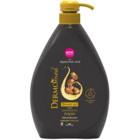 تصویر شامپو بدن حاوی روغن آرگان حجم 1000 میل درمومد Dermomed Shower Gel With Argan Oil 1000ml