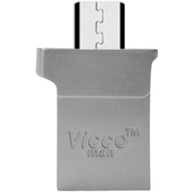 تصویر فلش ۲۵۶ گیگ ویکومن Vicco Man VC130 OTG USB3.0 ا Vicco Man VC130 OTG USB3.0 256GB Flash Memory Vicco Man VC130 OTG USB3.0 256GB Flash Memory