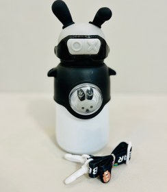 تصویر تراول ماگ عروسکی مدل خرگوش rabbit steel travel mug