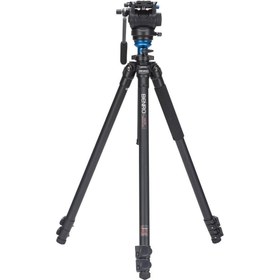 تصویر Benro A2573FS4 S4 Video Head and AL Flip Lock Legs Kit 
