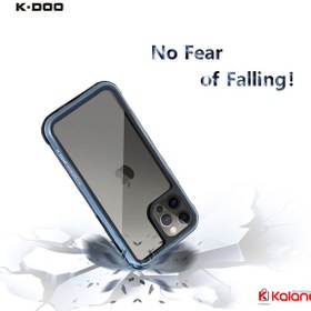 تصویر کاور کی دو مدل Ares مناسب برای گوشی آیفون 16promax cover kzdoo model ares 16promax