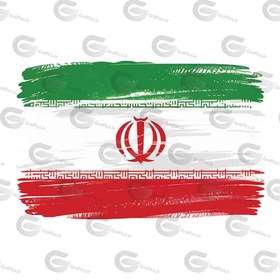 تصویر وکتور پرچم ایران کد 511 