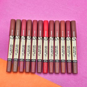 تصویر رژلب مدادی شمعی گلاریس 12 عددی Gelaris candle pencil lipstick 12 pcs