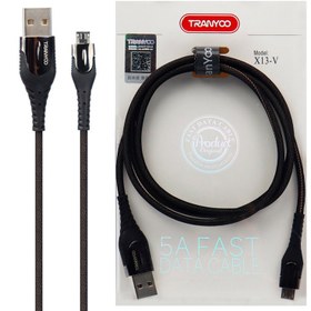 تصویر کابل میکرو یو اس بی فست شارژ Tranyoo X13-V 5A 1m Tranyoo X13-V MicroUSB Cable