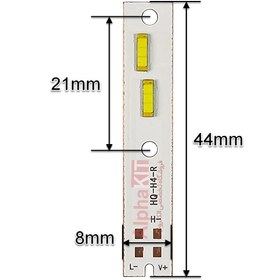 تصویر هدلایت خودرو H4-R ۳۰ وات چیپ CSP 