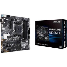 تصویر مادربرد ایسوس PRIME A520M-K DDR4 
