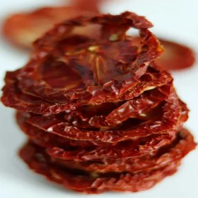 تصویر اسلایس گوجه فرنگی خشک 