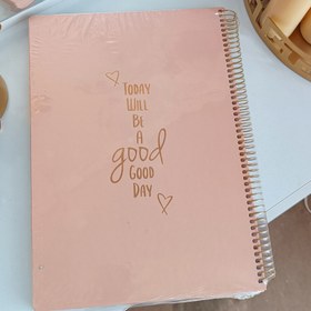 تصویر دفتر جلد سخت good day 