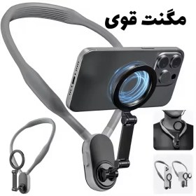 تصویر هولدر گردنی سیلیکونی TELESIN Telesin Neck Phone Holder