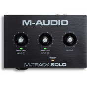 تصویر کارت صدا یو اس بی ام آدیو مدل M-Track Solo ا M-Audio M-Track Solo M-Audio M-Track Solo