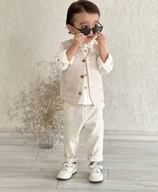 تصویر ست سه تیکه پسرانه 