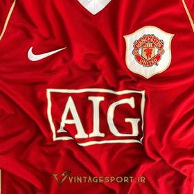 تصویر کیت منچستریونایتد 2008 رنگ قرمز کیفیت +A تایلندی Manchester united 2008 kit, Thai quality