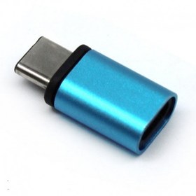 تصویر تبدیل USB Type - C به micro USB 