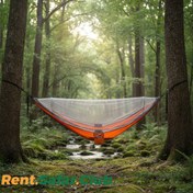 تصویر اجاره ننو مسافرتی پشه بند دار (هاموک یا تخت آویز) یک نفره نیچرهایک hammock single rental