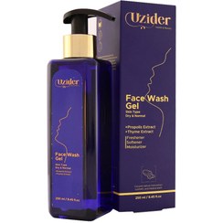 تصویر ژل شستشو پوست خشک و نرمال UZIDER Uzider Face Wash Gel For Dry And Normal Skin