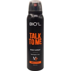 تصویر اسپری بدن تاک تو می مناسب برای آقایان Talk to Me Body Spray For Men Biol 