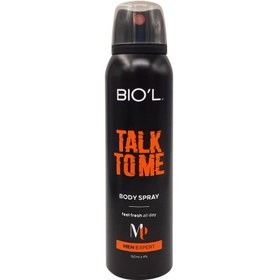 تصویر اسپری بدن تاک تو می مناسب برای آقایان Talk to Me Body Spray For Men Biol 