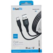 تصویر کابل شارژ سریع Type-C بلو می مدل BM-402 | کابل فست شارژ ۳ آمپر 