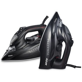 تصویر اتو بخار AZUR مدل AZ-102SI - با قدرت 3000 وات و سیستم ضد رسوب خودکار AZUR steam iron model AZ-102SI - with a power of 3000 watts and an automatic anti-fouling system