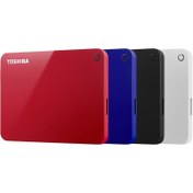 تصویر هارد اکسترنال توشیبا مدل Canvio Advance ظرفیت 2 ترابایت Toshiba Canvio Advance External Hard Drive 2TB