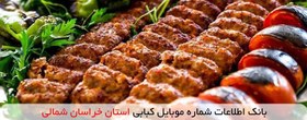 تصویر بانک اطلاعات شماره موبایل کبابی استان خراسان شمالی 