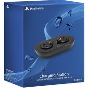 تصویر پایه شارژر دسته پلی استیشن 4 با قابلیت شارژ سریع دسته ها Sony Charging Station with DualShock 4 Adapters